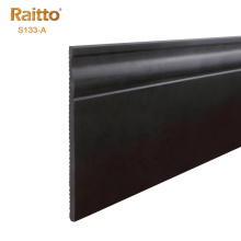 S133-A, RAITTO Flooring Profile 5.25'' PVC cove base PVC baseboard